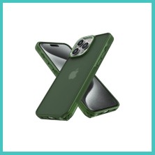 Ny Joy iPhone 14 Pro Uyumlu Kılıf Elegant Kapak - Yeşil Nyjoybz