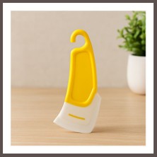 Ecotrend Mini Silikon Spatula - Yağ ve Leke Kazıyıcı (Plastik Saplı) ECO123