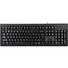 A4Tech A4 Tech KM-720 Q Tr mm Siyah USB Kablolu Klavye Dmc