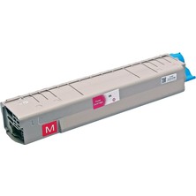 OEM Okı C801 C821 Kırmızı Muadil Toner