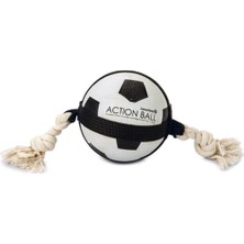 Str Store Köpek Oyuncağı, Ipli Futbol Topu, 12,5cm