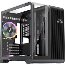 1st Player Rt5 Siyah Dıgıtal 650W 80+ Bronze 3X12CM Argb Temperli Cam USB 3.0 M-Atx Kasa BZS10
