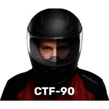Str Store Ctf-90 Motosiklet Kask Buğu Önleyici Fotokromik Film-Vizör Otomatik Kararma Anti Fog Kolay Montaj
