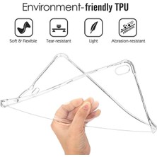 Str Store Şeffaf Kılıf Antişok Köşe Korumalı Tampon Darbeye Dayanıklı Transparan Anti Shock Silikon Samsung Galaxy Tab S9 X710 X716 Tab S8 X700 X706 11 Inç Tab S9 Fe X510 X516 10.9 Inç ile Uyumlu Ürün