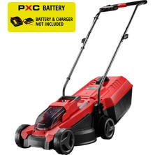 Einhell Akülü Çim Biçme Makinesi GE-CM 18/32 Li-Solo 3413256 | PXC | 18 V | 32 cm kesme genişliği | 250 m²'ye kadar | Kömürsüz | 25 L hazne| 30–70 mm kesme yüksekliği | akü hariç