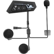 Eco Port BT22 Kask Kulaklık Bluetooth Motosiklet Kulaklık 5.0 Bluetooth Interkom Motorsiklet Kulaklık