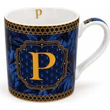 Easy Life Collection's Monogram Porselen Kupa - 350 ml