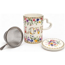 Easy Life Collection's Mon Amour Fine China Porselen Kupa - 350 ml
