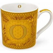 Easy Life Collection's Monogram Porselen Kupa - 350 ml