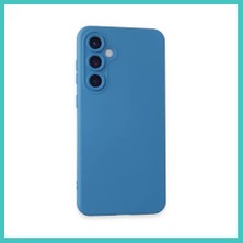 Ny Joy Samsung Galaxy S24 Uyumlu Kılıf Nano Içi Kadife Silikon - Mavi Nyjoybz