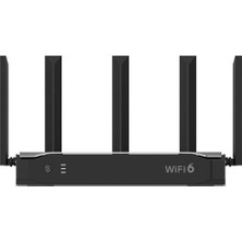 Ruijie Ruıjıe Reyee RG-EG105GW-X 5 Port Gıgabıt 2.4/5ghz 5 Dbı AX3000 Wıfı6 2x2 Mımo Cloud Yönetilebilir Router BZS10