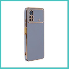 Ny Joy Poco X4 Pro 5g Uyumlu Kılıf Volet Silikon - Mavi Nyjoybz