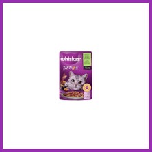 Whiskas Pouch Tastymix Sos Içinde Kuzulu Tavuklu ve Havuçlu Yetişkin Kedi Konservesi 85 gr Bty