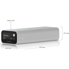 Ubiquiti Ubıquıtı Uck-G2 1 Port Gıgabıt Usb-C Cloud Key Gen2 Controller Dmc