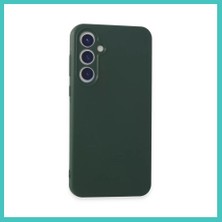 Ny Joy Samsung Galaxy A55 5g Uyumlu Kılıf First Silikon - Koyu Yeşil Nyjoybz