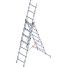 Mey İthalat Mey Ithalat® Saraylı 3x7 A Tipi Sürgülü Merdiven 5,79 Metre
