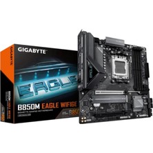 Gigabyte Gıgabyte B850M Eagle WIFI6E Ddr5 8200MHZ 1xhdmı 1xdp 1xm.2 USB Matx Am5 (Amd Am5 9000/8000/7000 Serileri Ile Uyumlu) SHN0720