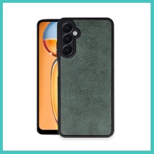 Ny Joy Samsung Galaxy A55 5g Uyumlu Kılıf Aras Deri Kapak - Koyu Yeşil Nyjoybz