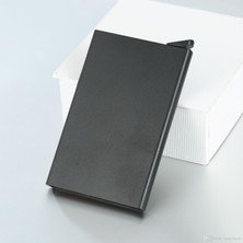 Minimalist Secrid Otomatik Mekanizmalı Metal Kredi Kartlık Rfıd Korumalı