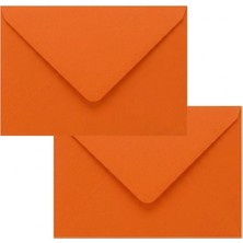 Bekar Ambalaj Zarf Turuncu Renkli Mini 7x9 cm 1000 Adet