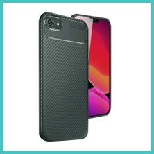 Ny Joy iPhone 16E Uyumlu Kılıf Auto Focus Karbon Kapak - Koyu Yeşil Nyjoybz