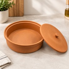 Akıllı Bayi Büyük Çömlek Kapaklı Tepsi Aby