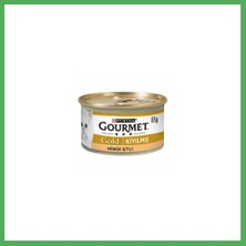 Gourmet Kıyılmış Hindi Etli Yetişkin Kedi Konservesi 12 Adet 85 gr Bezoss