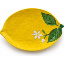 Easy Life Collection's Porselen Limon Şeklinde Sunumluk - 25 x 18,5 cm