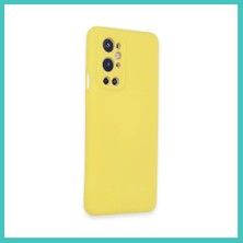 Ny Joy One Plus 9 Pro Kılıf Nano Içi Kadife Silikon - Sarı Nyjoybz