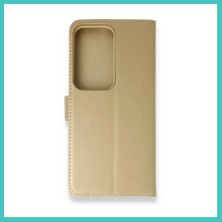 Ny Joy Samsung Galaxy S20 Ultra Uyumlu Trend S Plus Kapaklı Kılıf - Gold Nyjoybz