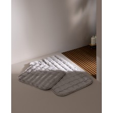 Madame Coco Lorien 2'li Banyo Paspası - Taş