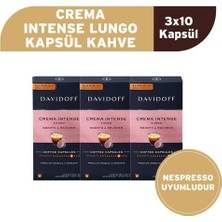 Die Grup Tr Crema Intense Lungo Kapsül Kahve 3X10 Adet - Nespesso Uyumludur