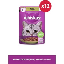 Die Grup Tr Kuzulu Poşet Yaş Kedi Mama, 85 G, 12'li Set