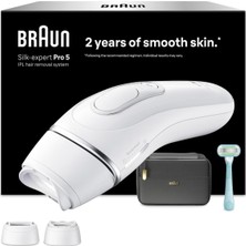 Die Grup Tr Ipl Silk·expert Pro 5, Evde Lazerle Tüy Alma, Çanta, Gillette Venus, 2 Başlık, PL5234