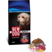 Die Grup Tr New Dog Newdog Sığır Etli Yetişkin Köpek Maması 15 kg