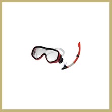 Bezos Duny Dıve 4105-DN26 Tempared Maske Snorkel 1 Adet Za