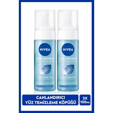 Die Grup Tr Canlandırıcı Yüz Temizleme Köpüğü, Nemlendirici, Normal Ciltler Için, 150 Ml, 2'li Paket