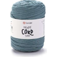 Die Grup Tr Art Macrame Cord 5 mm - Makrome El Örgü Ipi MAVI-795