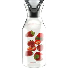 Die Grup Tr Ware Karaf Sürahi Cam Şişe Çelik Kapak 1200 ml