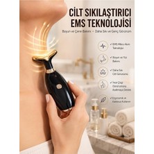 Die Grup Tr My Best STORE(12151) Yüz ve Boyun Kırşıklık Giderici Ems Güzellik Cihazı Gıdık,sarkma,kırışıklık Yüz Masaj Aleti Çok Renkli
