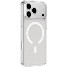 Luxlab Apple iPhone 18 Pro Combo Sert Şeffaf Magsafe Kapak - Şeffaf