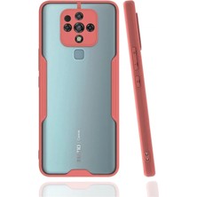 Luxlab Tecno Camon 16 Kılıf Platin Silikon - Pembe