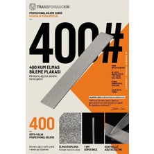 Die Grup Tr 400 Kum Elmas Bıçak Bileme Taşı Plakası 15X2 cm 1mm Süper Ince 723789