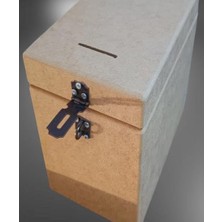 Die Grup Tr Hobi Adn 90264 Dekoratif Bahşiş Kutu Ahşap Mdf Ham Cnc Kesim Model El Yapım