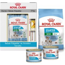 Die Grup Tr Mini Starter Küçük Irk Yavru Köpek Başlangıç Maması 3 kg ve 2 Adet Konservesi