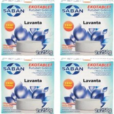 Die Grup Tr Nem Alıcı Rutubet Giderici Yedek Tablet 4'lü 2 x 250 Gram Lavanta