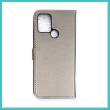 Ny Joy Tecno Pova Kılıf Trend S Plus Kapaklı Kılıf - Gri Nyjoybz