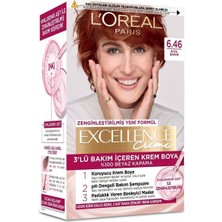 L'Oréal Paris L'oreal Paris Excellence Creme 6.46 Kızıl Bakır Krem Saç Boyası