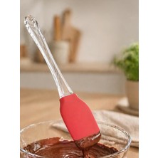 Die Grup Tr Silikon Spatula Premium Çok Amaçlı Esnek Uçlu Çıkarılabilir Başlıklı Isıya Dayanıklı Pasta Mutfak Sıyırma Kaplama Spatulası