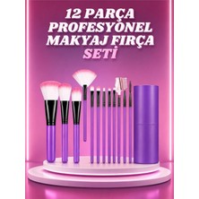 Die Grup Tr My Best Store 12 Parça Yumuşak Uçlu Makyaj Fırça Set-Göz ve Yüz Makyajı Için Fırça Seti Profesyonel, Makyaj Seti
